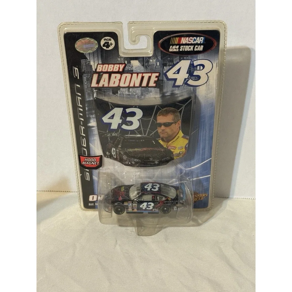 Spider-Man 3 Bobby Labonte #43 Winner's‎ Circle Nascar Diecast Car 1:64 2007